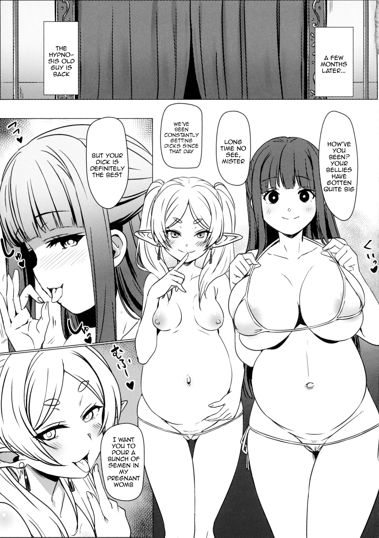 Hentai Manga Comic-Breed By A Guy Who Came From Another World-Read-11